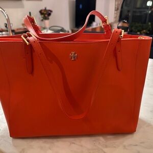 Tory Burch York Tote Bag Orange